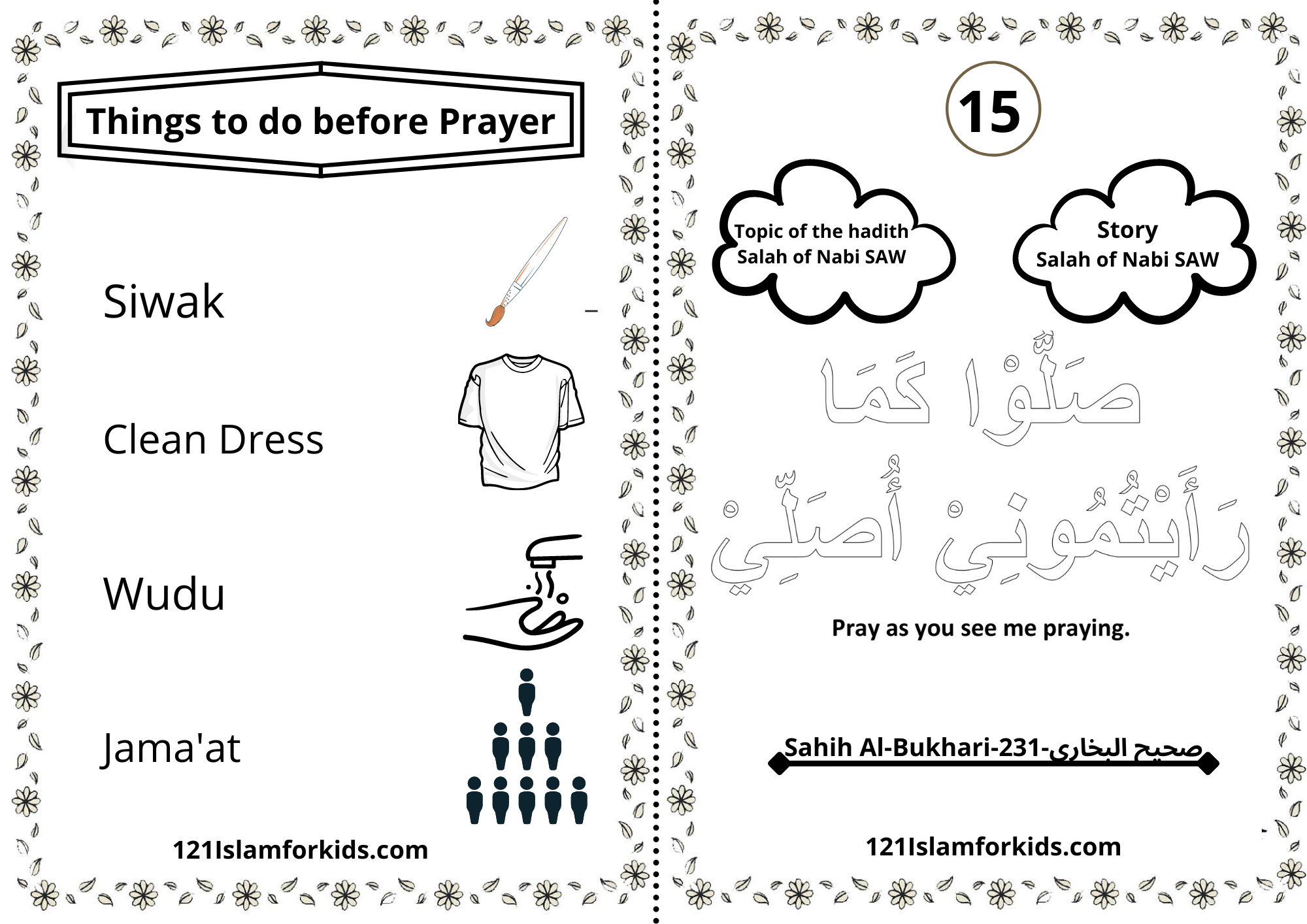 Hadith With Story No15| Salah Method| A New Story Of Qibla