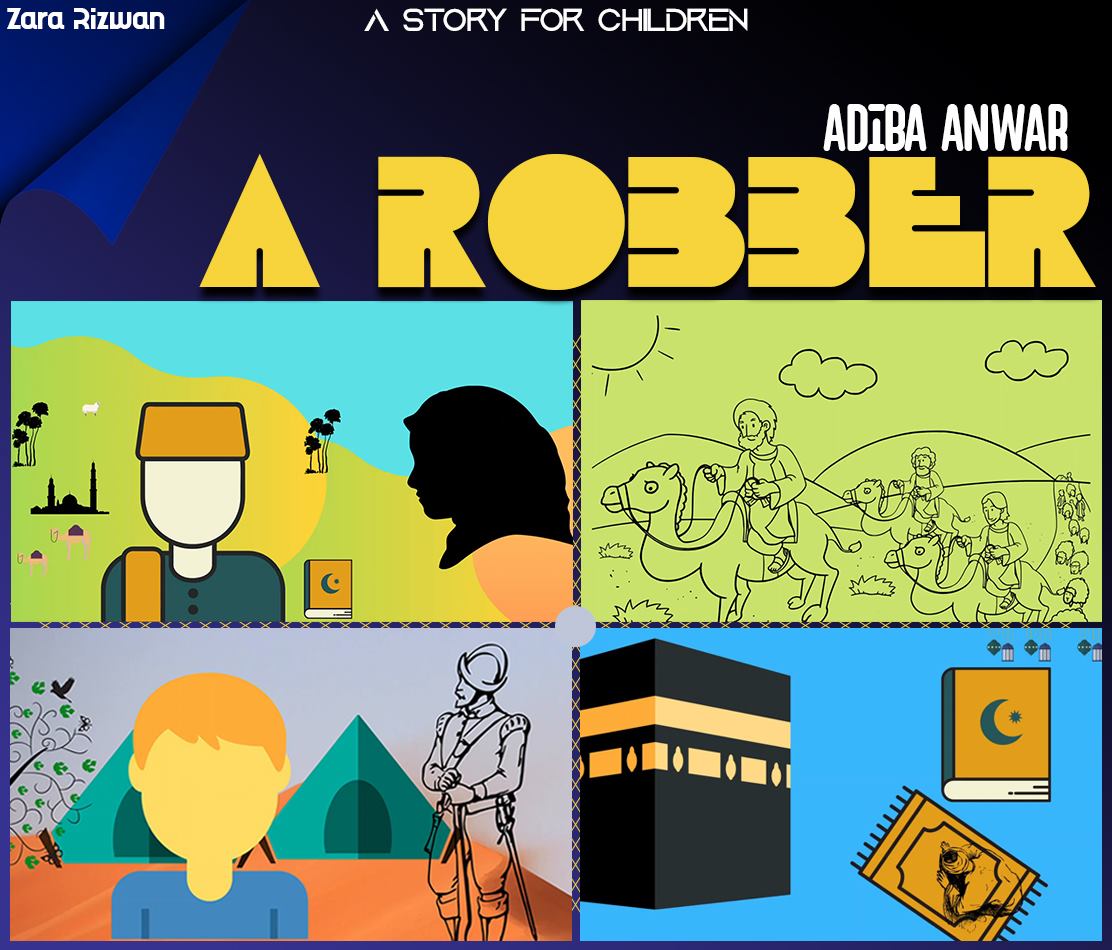 A robbers story f about Modesty for kids