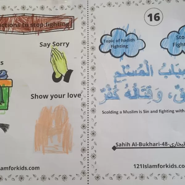 Hadith No 16|How To Stop Fight and Scolding? Best hadith