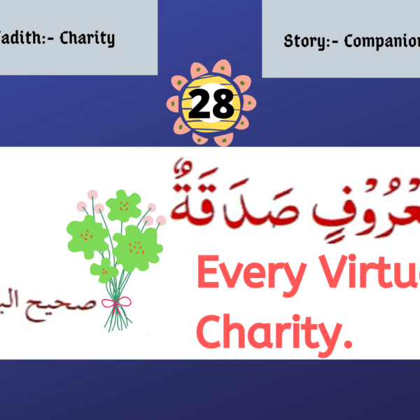 Hadith No 28 | What Is Best Charity In Islam? Great doner Usam R.A