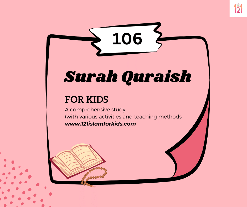 SURAH QURAISH(106) for Children. How to teach? Step-by-Step Guide