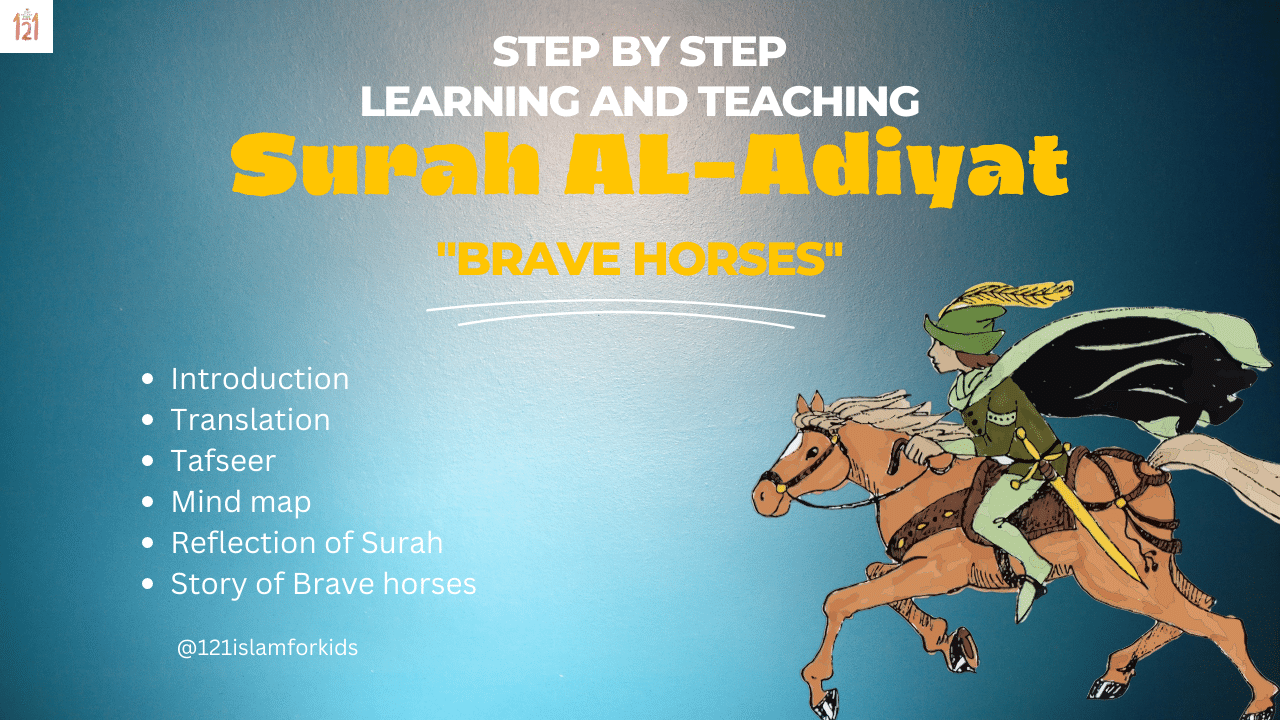Surah Al Adiyat: Easy to Understand Learning and Teaching Method