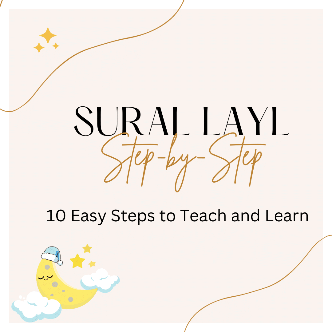 (92)Layl Surah: 11 easy Steps to Learn with activities