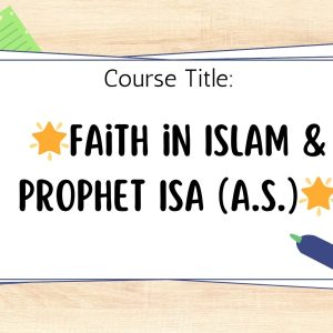 Prophet Isa A.S in islam