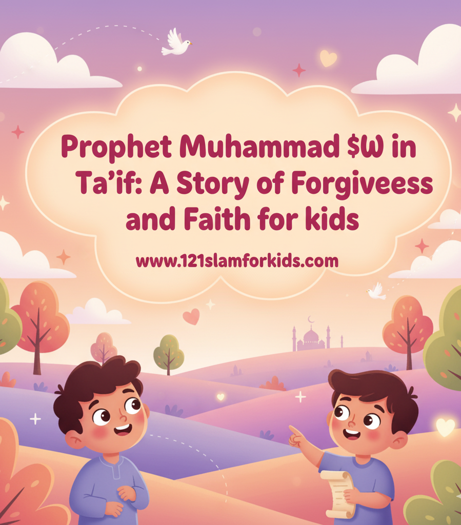 Prophet Muhammad ﷺ in Ta’if: A Story of Forgiveness and Faith