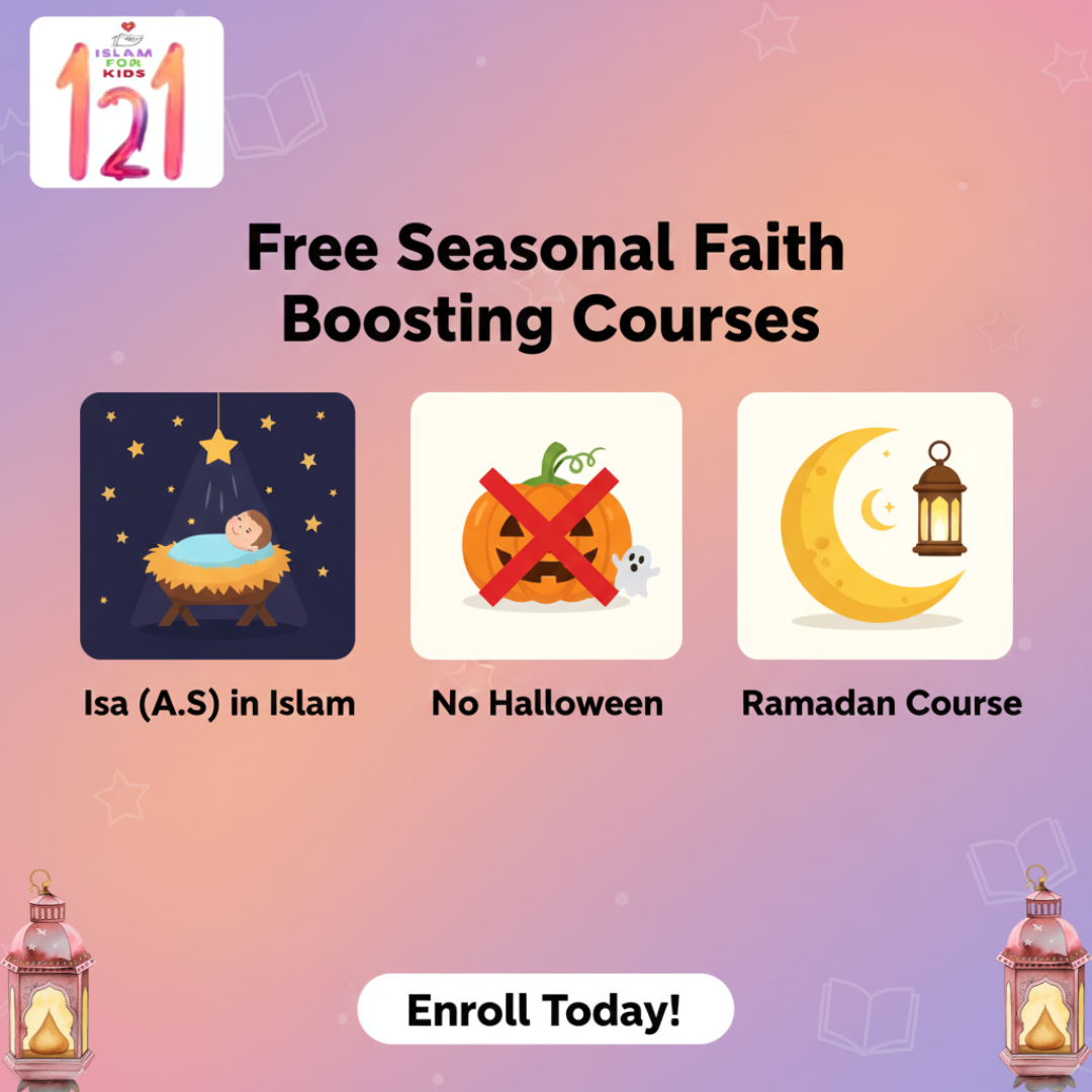 Free Islamic courses and classes for kids.