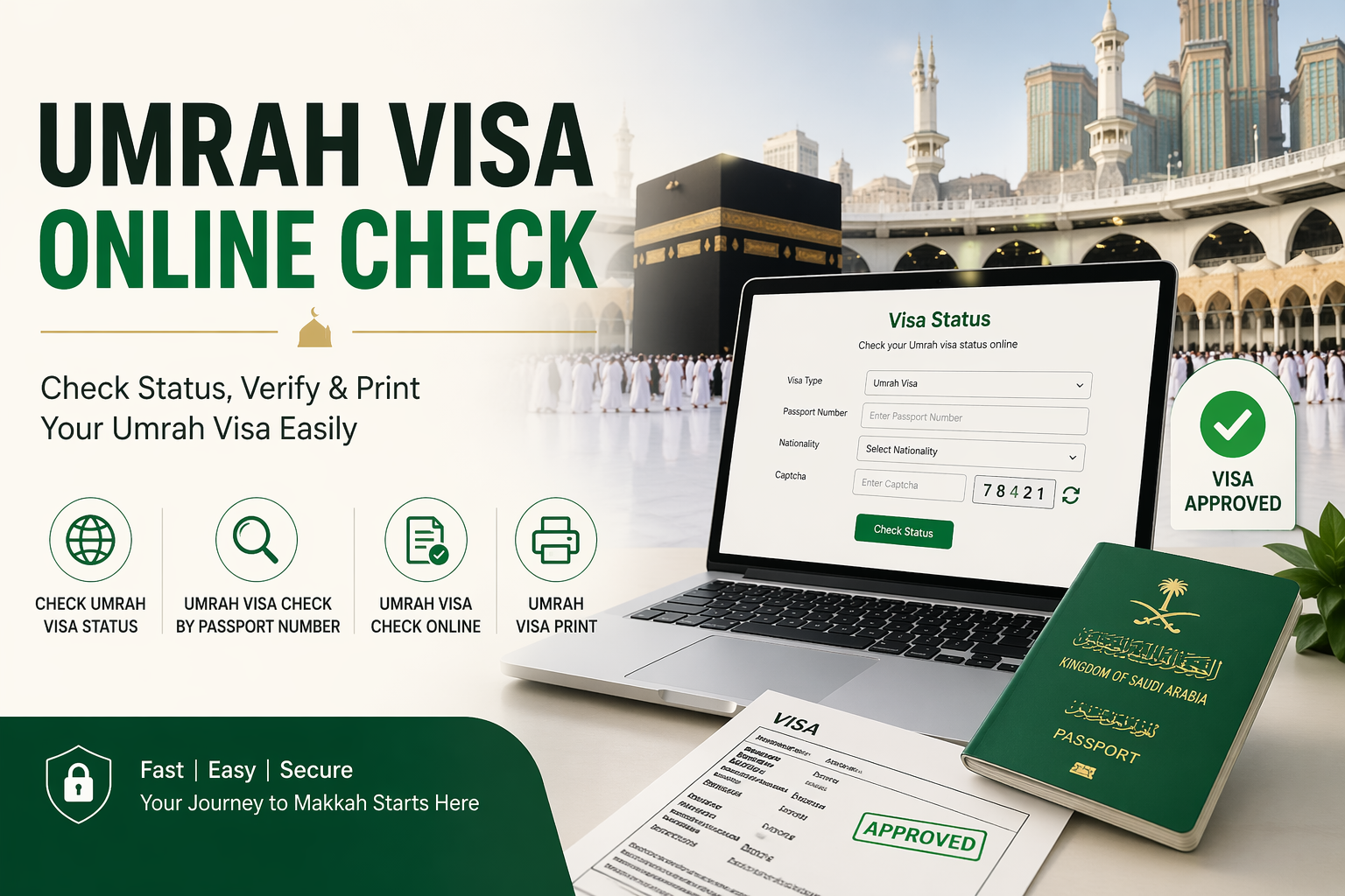 umrah visa online check